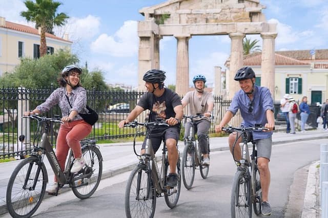 Athens Small Group E-Bike Tour