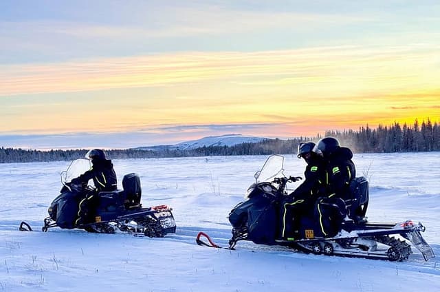 Private: Snowmobile Safari from Riverside Lodge - 3h
