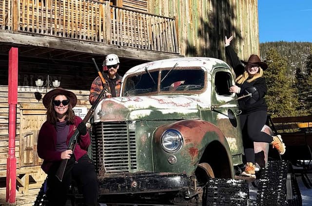 Monster Truck Sleigh Ride and Gold Panning