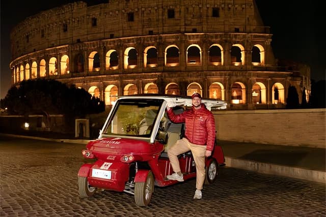 Rome by Night: Golf Cart Tour