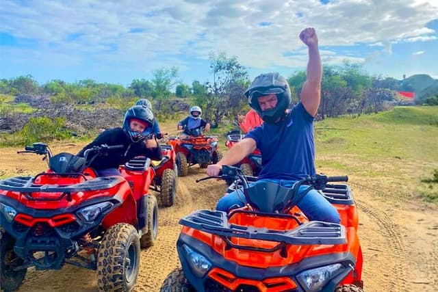 Montagu Guano Caves Guided Quad Bike Ride 7km