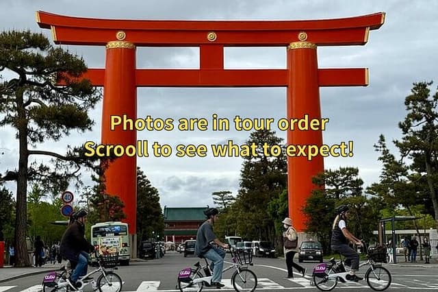 No. 1 E-Bike Tour for Up to 5 Guests in Kyoto with a Local!