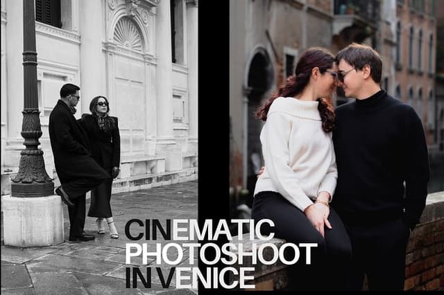 Cinematic Photoshoot in Venice: Capture Venice Hidden Gems