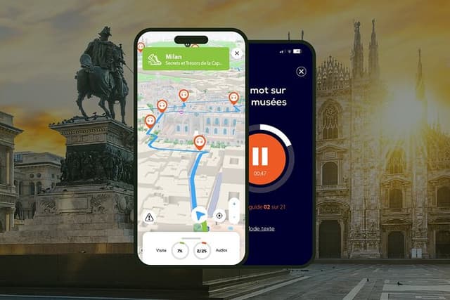 Milan Audio Guided Walking Tour 3h00 and 23 Audio Commentaries