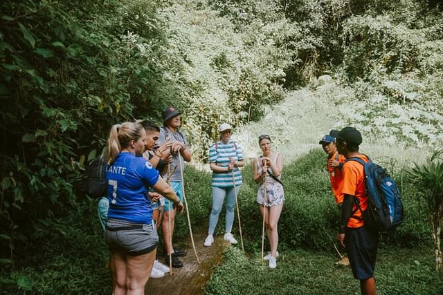 Bali Twin Lakes Jungle Trekking & Canoeing Tour from Ubud