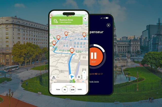 Buenos Aires Audio Guided Walking Tour 2h30 and 18 reviews