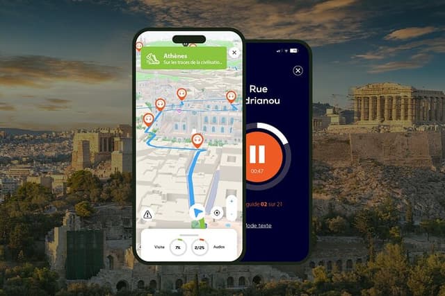 Athens Audio Guided Walking Tour 3h20 and 29 Audio Reviews