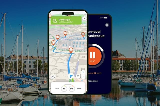 Dunkirk Audio Guided Walking Tour 3h10 and 22 reviews