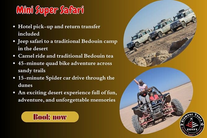 Best Hurghada Desert Safari & Bedouin Adventure