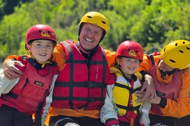 Family Rafting in Vjosa River National Park, Përmet Albania