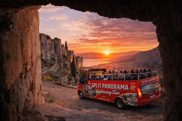 Game of Thrones Sunset at Klis Fortress Salona Split