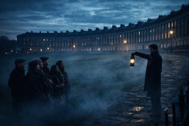 Bath: Ghosts, Ghouls & Gallows a Guided Ghost Walk.