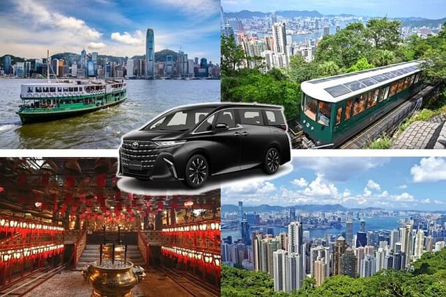Hong Kong Private Tour by Luxury 7 Seater with Top Guide