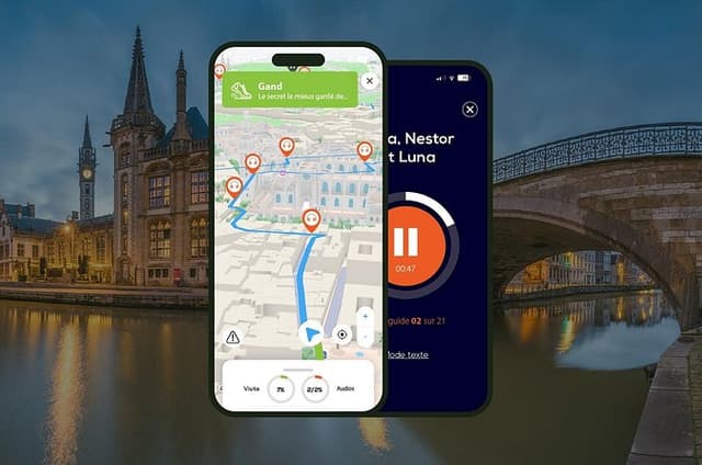 Ghent Walking tour 1h10 and 19 audio reviews