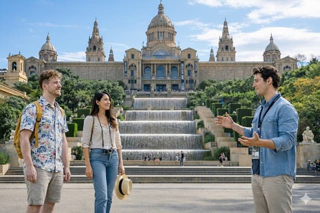 Barcelona Best Views: Cable Car, Montjuic Castle & Magic Fountain
