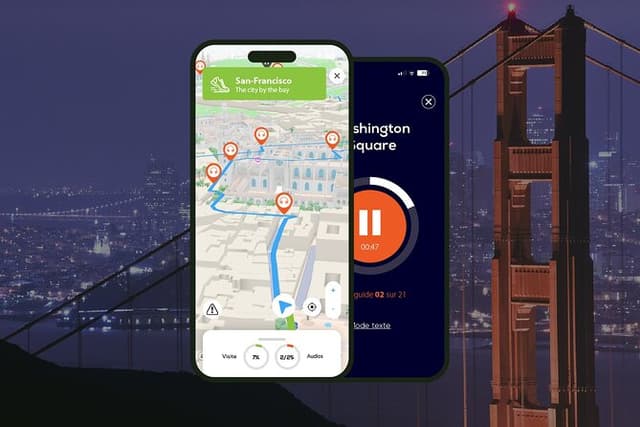 San Francisco Audio Guided Walking Tour 3h15 and 22 reviews