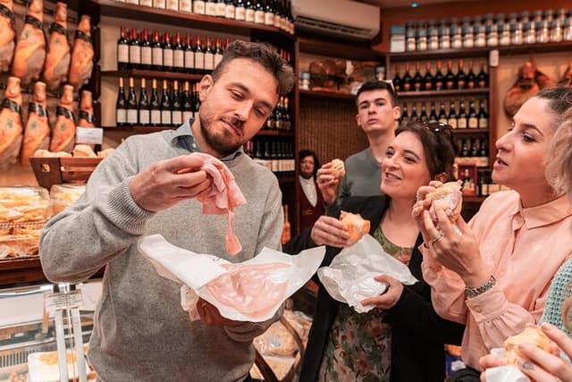 Eating Bologna Food and Wine Tour