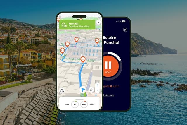 Funchal Audio Guided Walking Tour 1h30 and 25 Audio Comments