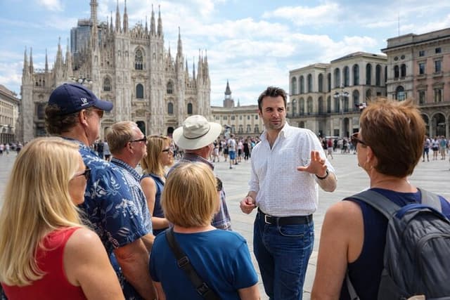 Milan Semi Private Tour with Duomo Skip-the-Line & Rooftop