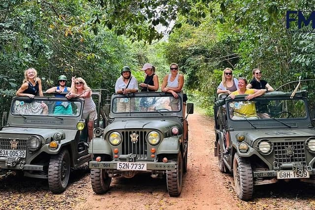 Explore the North of Phu Quoc island by Classical Army Jeeps