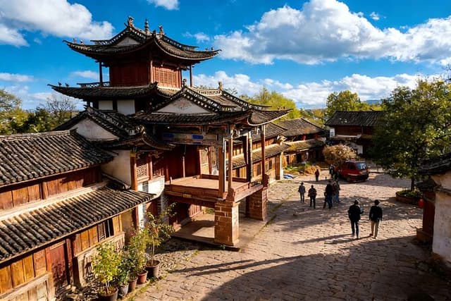 All Inclusive Private Day Tour to Shaxi Ancient Town from Lijiang