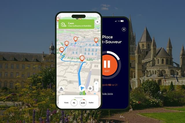 Caen Audio Guided Walking Tour 1h50 and 22 audio reviews