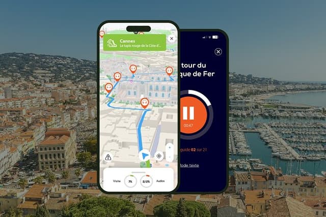 Cannes Audioguided Walking Tour 1h50 and 19 audio reviews
