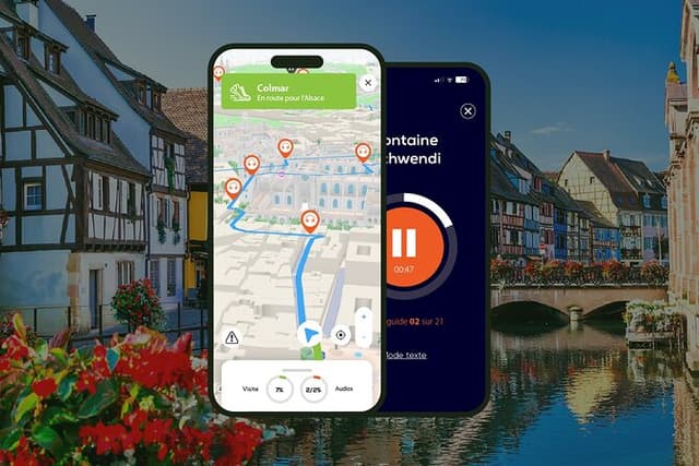 Colmar Audio Guided Walking Tour 2h10 and 21 Audio Comments