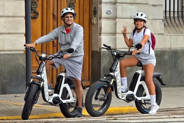 Curated Buenos Aires Electric Bike Tour: Palaces, Parks & Gems