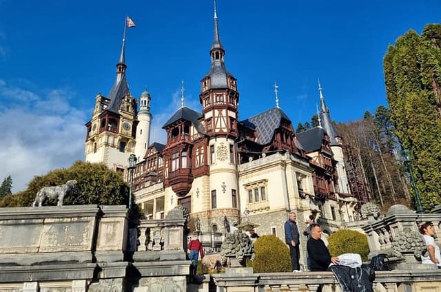 Peles Castle Bran Castle Rasnov Fortress and Sinaia Monastery