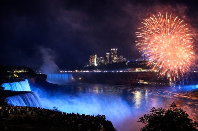 From New Jersey: Niagara Falls Day-to-Night Tour