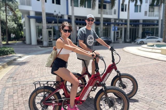 Private Tour of Fort Lauderdale on electric bikes for 2: $300