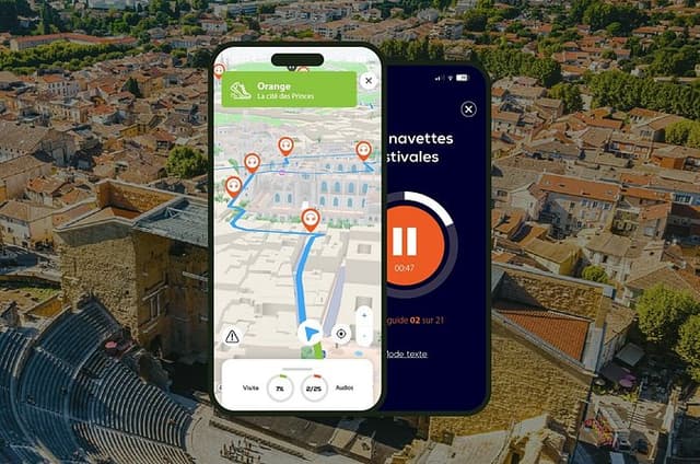 Orange Walking Tour 1h10 and 19 audio reviews
