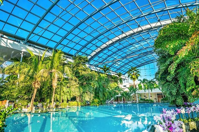 Therme Bucharest Spa Experience with Transfer and 4.5-Hour Access