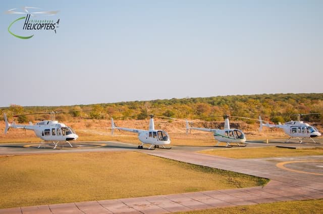 Helicopter Scenic Flight over Victoria Falls 25-27 Minutes Game