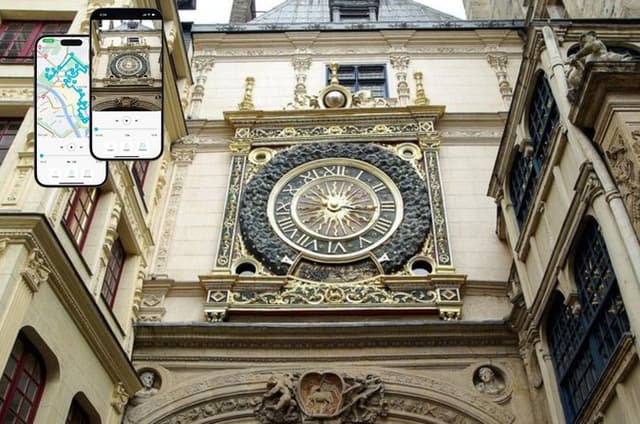 Clocks, Cathedrals and Castles of Rouen Self-Guided Tour