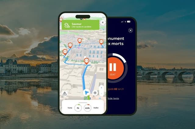 Saumur Audio Guided Walking Tour 1h30 and 18 audio reviews