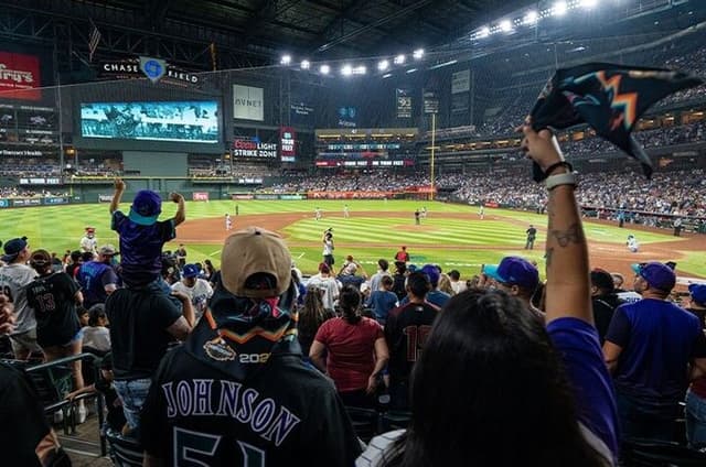 Arizona Diamondbacks Baseball Game Ticket at Chase Field
