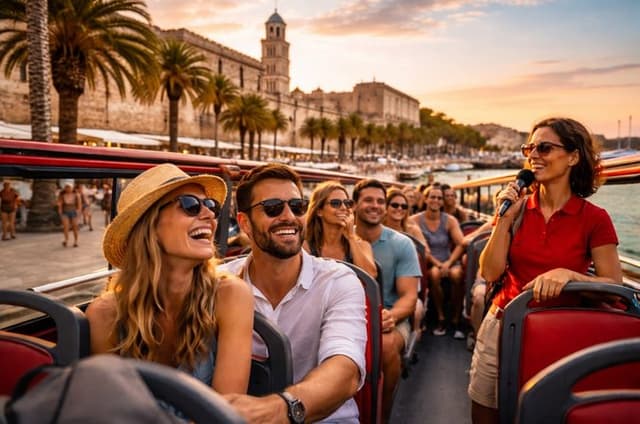Split Panoramic Sightseeing-Journey Through 1700 Years of History