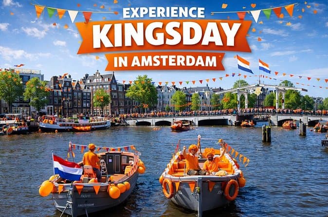 Best King's Day Boat Tours in Amsterdam