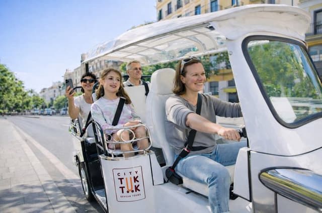 Seville Highlights Private Panoramic Tuk Tuk Tour