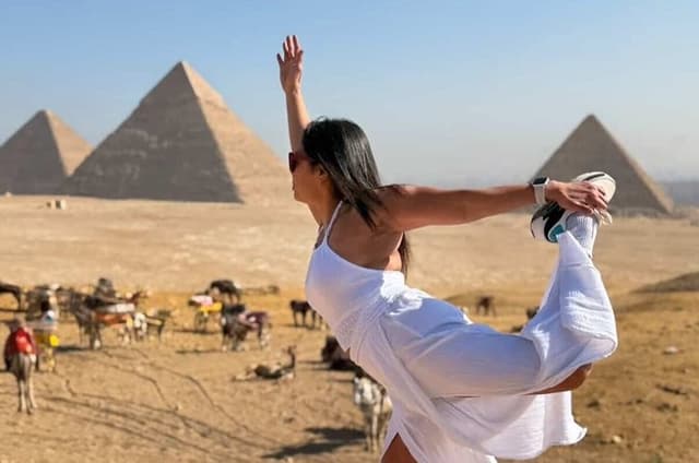 All In One Giza Pyramids,Sphinx&Grand Egyptian Museum,Lunch&Camel
