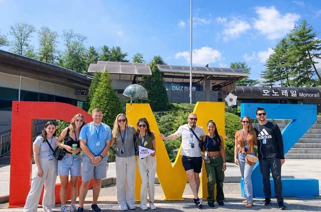Small Group DMZ tour with Susp. Bridge,Airsoft Shooting,NK museum