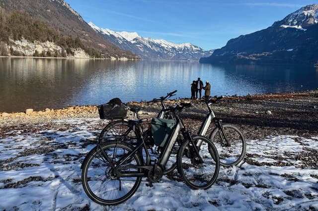 Interlaken Valley Winter E-Bike Tour: Rivers, Lakes & Castles