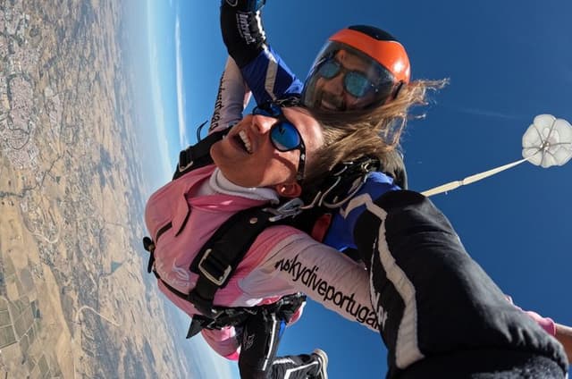Tandem Skydiving Portugal 12,000ft Freefall near Lisbon