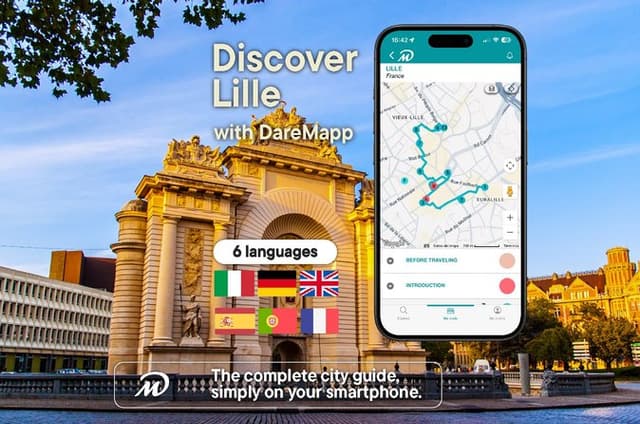 TOP Lille : Private guided tour with your mobile