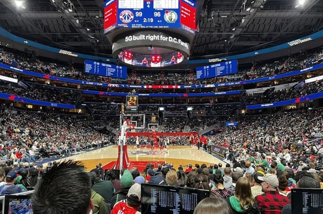 Washington Wizards Basketball Game at Capital One Arena