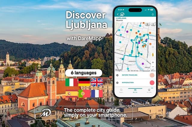 TOP Ljubljana : Private guided tour with your mobile