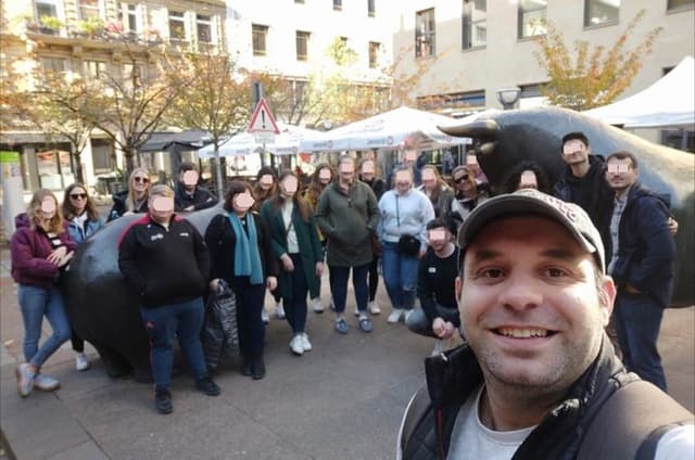 Highlights of Frankfurt Walking Open Tour of Old Town and more