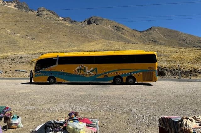 Puno to Cusco via Sun Route + Rainbow Mountain & Hotel Stay